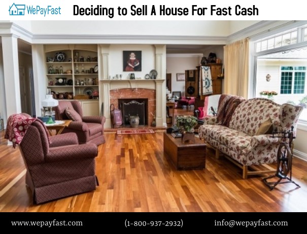 Deciding to Sell A House For Fast Cash